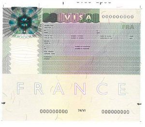 Procédure pour l'obtention du visa Schengen