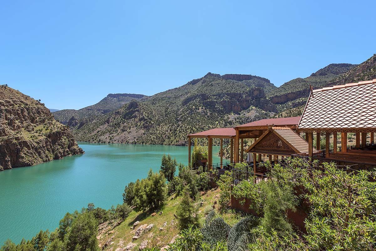 Les plus beaux lacs au Maroc - lac Bin el ouidane Beni Mellal